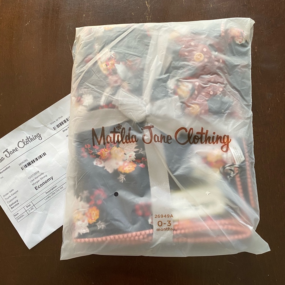 BRAND NEW Matilda Jane Baby Receiving Blanket Set